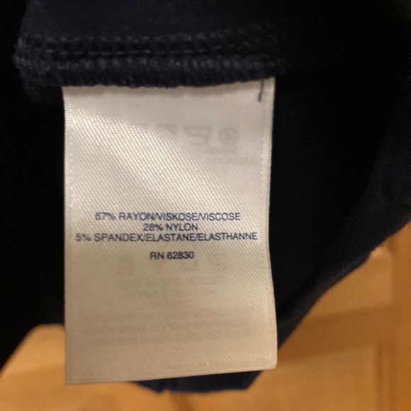 Land’ End Ponte Sheath Dress, Navy, 8P - Picture 6 of 7